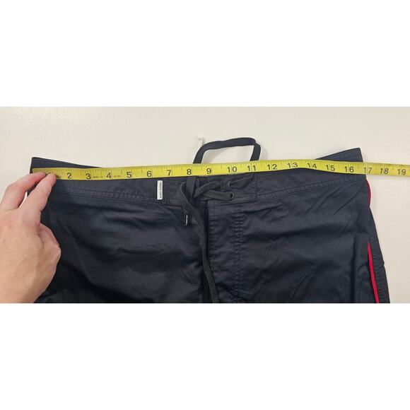 Banks journal 5" basic board shorts EUC cinch fly black white surf essential 33 - Picture 8 of 8